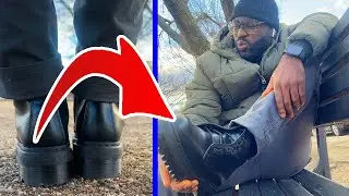 Breaking in My Jadon Dr Martens In 24 hours: IRL