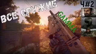 ОБЗОР ОРУЖИЯ в Anomaly GAMMA STALKER часть#2