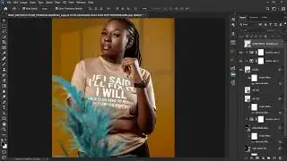 Overlays and Depth Framing Color Grading in Photoshop