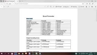 EXCEL FORMULA