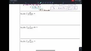 Sim CALC Transcendentals: Inverse Trig Integration (Ex 3a & 3b - Video 3)