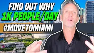1000 people a day move to Miami, find out WHY!