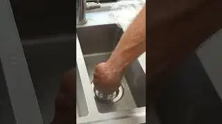 Quickly Replace Your Kitchen Sink Basket Strainer #shorts