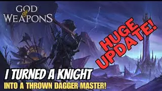 I Made a Knight Into a Ranged Powerhouse! | God of Weapons | Indie Gaming Lunch 4K60 HDR