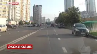 Водитель BMW X3 сбил офицера Следственного комитета в Москве