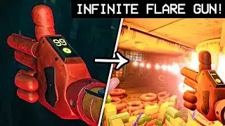 Poppy Playtime : Chapter 3 Showcase What if the FLARE had INFINITE AMMO? (Flare minigun)
