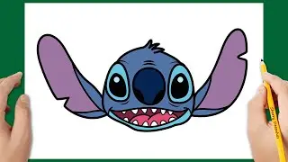 COMO DESENHAR O STITCH FÁCIL | Desenho Lilo & Stitch