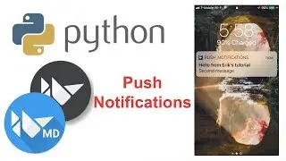 Kivy iOS Push Notifications Complete Tutorial - Python Mobile App Development