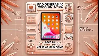 Ipad generasi 10 Cocok Untuk Kerja ataupun Main Game #ipad10 #ipad