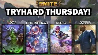 THE BEST TRYHARD THURSDAY COMMENTARY EVER - Season 10 Masters Ranked 1v1 Duel - Smite