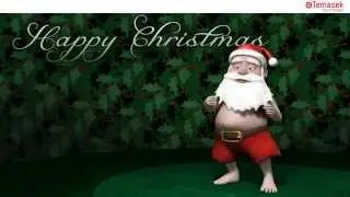 dancing santa
