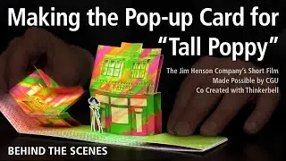 Making of the Pop up Card for Tall Poppy – Behind the Scenes  [advertising due to linking]