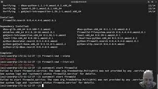 Linux Firewalld and Amazon Security Group (network firewall) change to allow httpd (apache)
