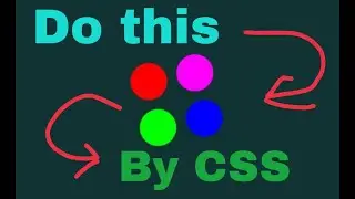 Pure HTML5 & CSS3 to make moving circles [animation effects]