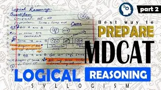 Syllogism part 2 | seven rules of syllogism|#mdcat #mdcatpastpapers #mdcatmcqs