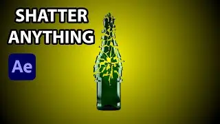 Shatter Anything In After Effects | Shatter or Broken Effects | After Effects Tutorial