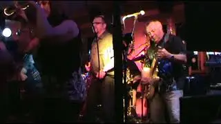 Boomer onstage with SHS Aldergrove Nov 2017