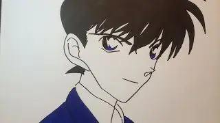 Shinichi Kudo.真一の工藤を描画する方法.