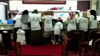 Packing of Flood relief packs