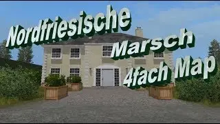Landwirtschafts Simulator 17 Live Stream Multiplayer Game FS17 LS17 Nordfriesische Marsch 4fach map