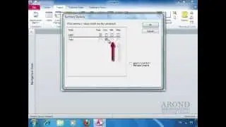 Using Access 2010 - Create a Summary Query with the Simple Query Wizard