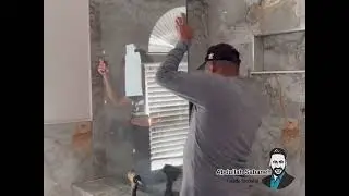 Facade Broken Glass incident