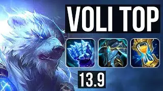 VOLIBEAR vs ORNN (TOP) | 1.6M mastery, 8/4/14, Dominating | KR Master | 13.9