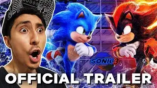 *NEW* SONIC MOVIE 3 TRAILER REACTION! - Shadow The Hedgehog Official Trailer Reveal!