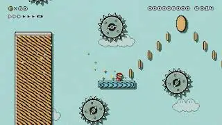 Super Mario Maker 2 - Cold platform speedrun (20 sec) by Yt wout