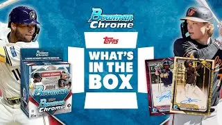First Look at 2024 Bowman Chrome: International Baseball Prospects Revealed! | What's in the Box?