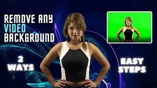 How to remove videos background automatically (Hindi) | Tech Cratic