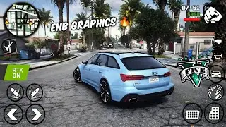 (16 Mb) GTA V ENB GRAPHICS MOD V1 | Realistic Graphics Mod in GTA SA Android | Uj GAMERX