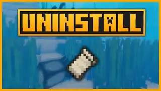 🟨 HOW TO UNINSTALL Minecraft FABRIC - EASY and FAST