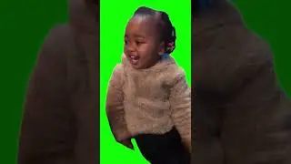 Green Screen Laughing Little Girl Meme