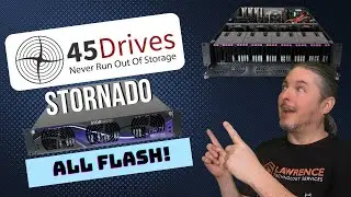 Quick Look at The 45Drives Stornado 32 Bay SSD NAS!