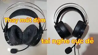 How to replace headphone cushions