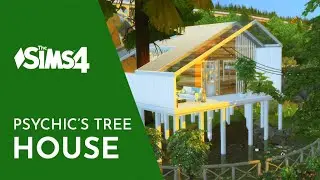 🔮🌲 Psychic's Modern Tree House | No CC | The Sims 4 | Stop Motion