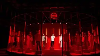 Kiton Red Dot -  Presentation of the Kiton 2023 Spring-Summer collection in Milan at Palazzo Senato