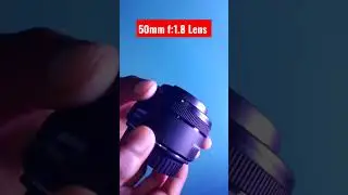 Canon 50mm f1.8 prime lens unboxing. #shorts #canon #camera