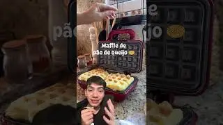 How to turn cheese bread into a delicious waffle! 🧇🍫 