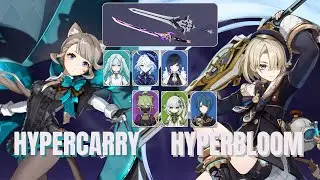 C6 Lynette Hypercarry - C5 Freminet HyperBloom | 5.1 Spiral Abyss