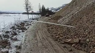 "Оползень на прижиме" Усть-Нера