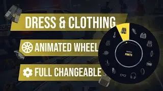 Fivem Clothing  & Dress Wheel | Take off & Put On Clothes | Radial Menu | STANDALONE