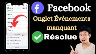 Comment réparer l'onglet Événements manquant sur Facebook