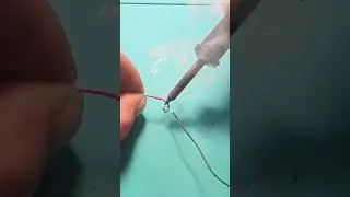 Як спаяти 2 дроти #shorts
