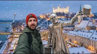 I Completed the City of Bratislava, Slovakia in 4 Hours! Facts…