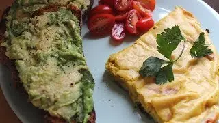 Easy Vegan Omelette || Quick and Delicious!
