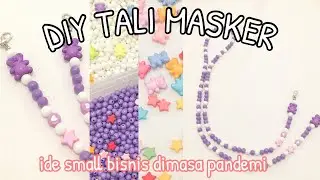 DIY cute mask strap | Small business in pandemic