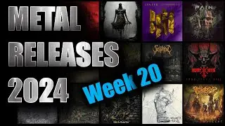 New Metal releases 2024 Week 20 (May 13th - 19th)