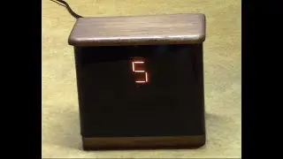 Vintage Digital Clock - The Monodigichron - Single Digit Clock - MM5314N